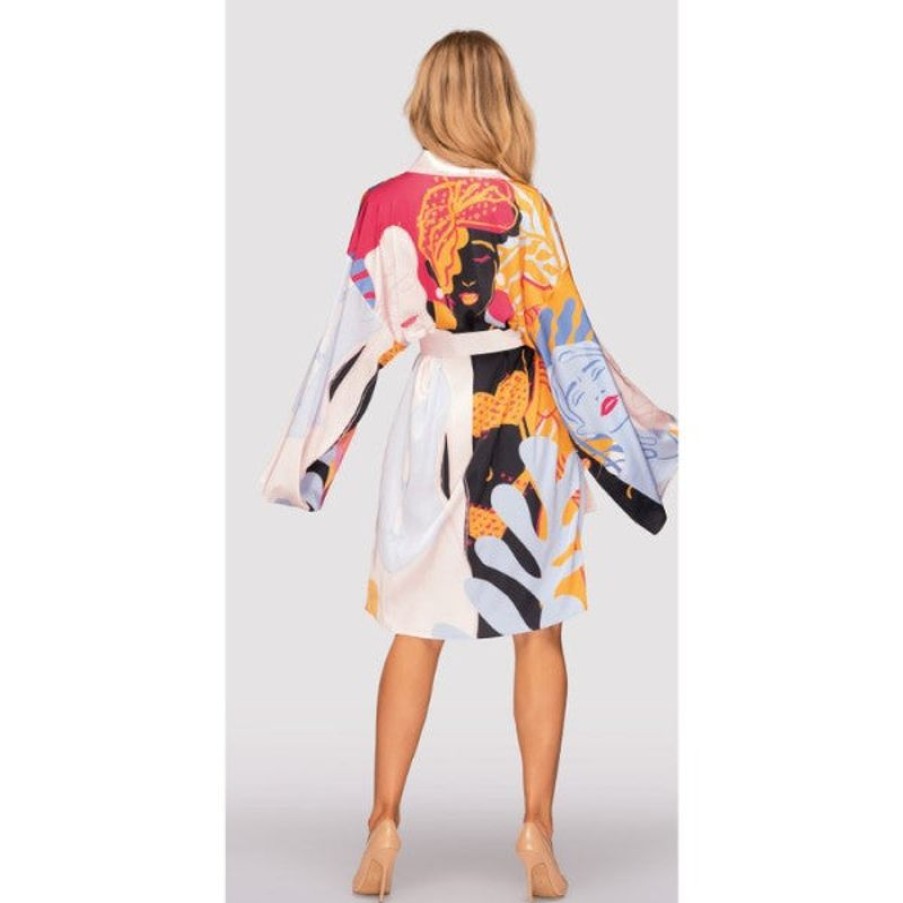 Lingeri Obsessive Lingeri Kjole & Kimono | Obsessive, Celenty Kimono-Multifarvet